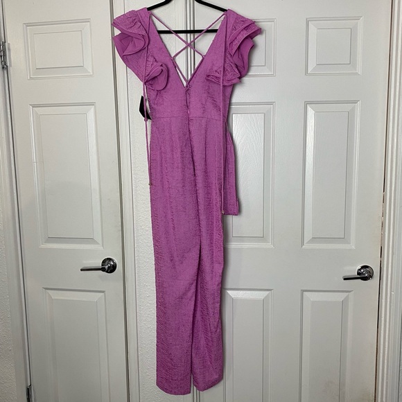 Retrofete Shelley Jumpsuit in Pink Size Small NWT - Picture 6 of 10